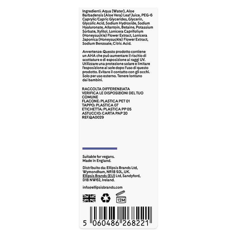 Q+A TONICO QUOTIDIANO GLYCOLIC ACID