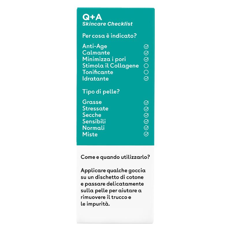 Q+A TONICO QUOTIDIANO NIACINAMIDE
