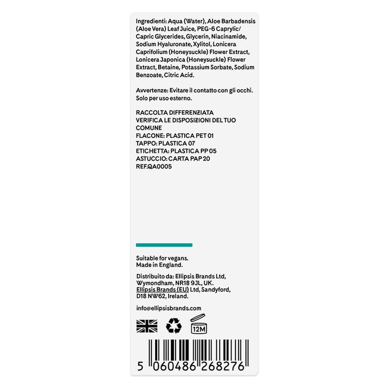 Q+A TONICO QUOTIDIANO NIACINAMIDE