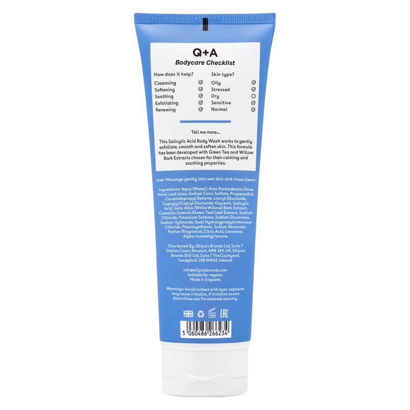 Q+A BODY WASH SALICYLIC ACID