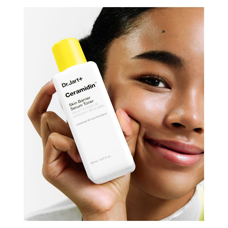 DR.JART+ Ceramidin Skin Barrier Serum Toner, Siero Tonico Idratante Viso, Rinforza la Barriera Cutanea, con Ceramidi e Pantenolo, 30 ml