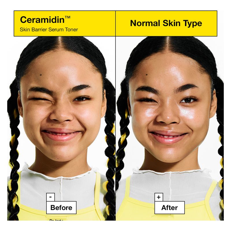 DR.JART+ Ceramidin Skin Barrier Serum Toner, Siero Tonico Idratante Viso, Rinforza la Barriera Cutanea, con Ceramidi e Pantenolo, 30 ml