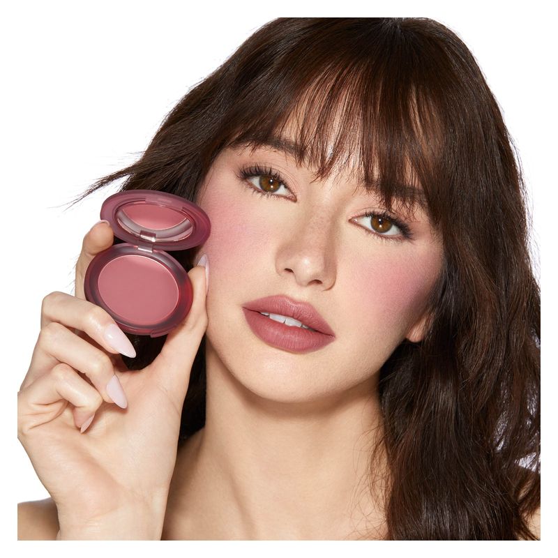 NABLA Close-Up Blurring Powder Blush, Fard in Polvere Donna, ENIGMA, 5 g, Effetto Levigante e Soft-Focus, Finish Matte a Lunga Tenuta per Guance Sane