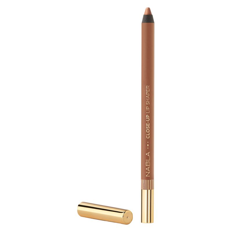 NABLA Close-Up Lip Shaper, Matita Labbra Donna, 1.12 g, #3 Nude Caldo Medio, Lunga tenuta e no-transfer per un contorno labbra definito e naturale