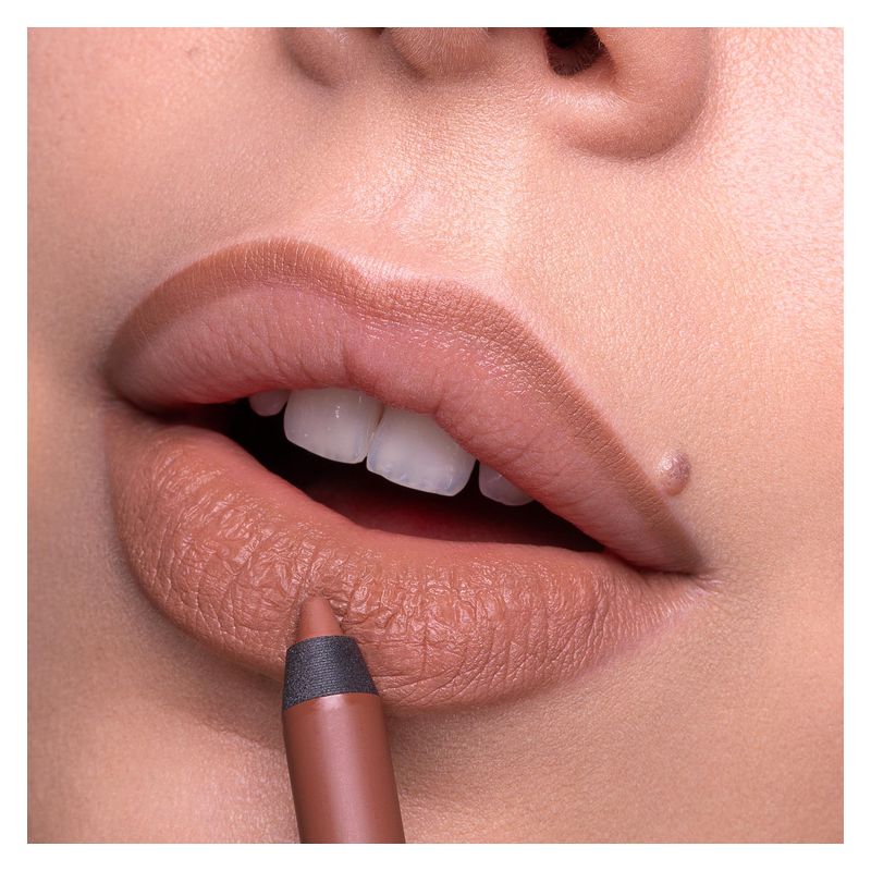 NABLA Close-Up Lip Shaper, Matita Labbra Donna, 1.12 g, #3 Nude Caldo Medio, Lunga tenuta e no-transfer per un contorno labbra definito e naturale