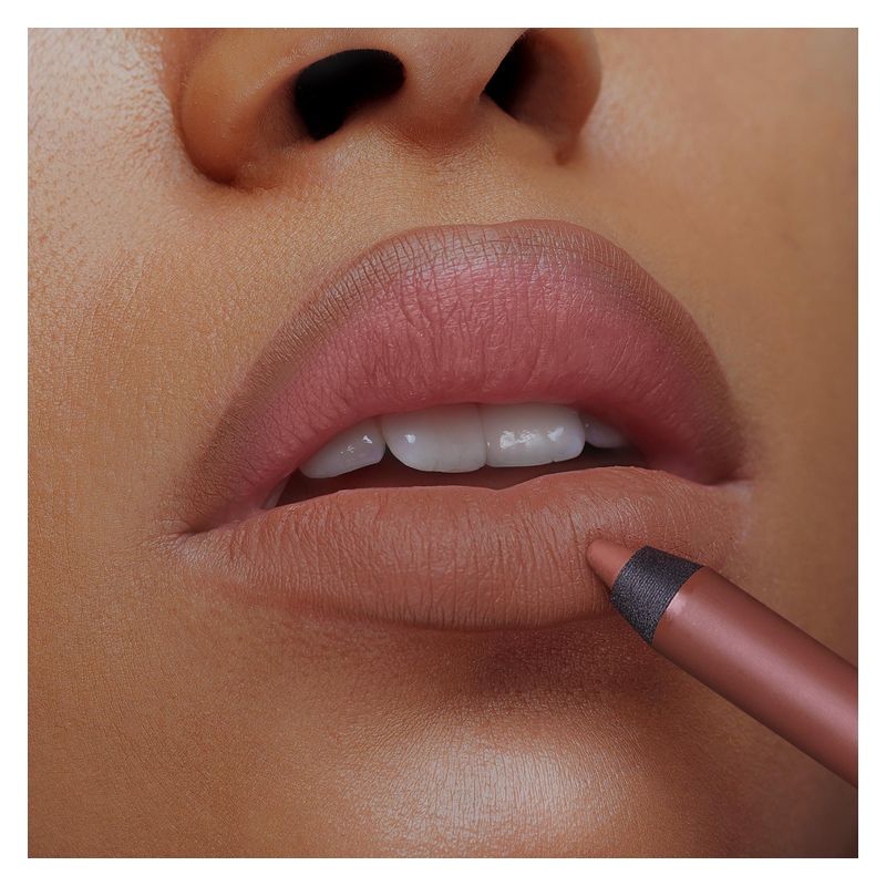 NABLA Close-Up Lip Shaper, Matita Labbra Donna, 1.12 g, #3 Nude Caldo Medio, Lunga tenuta e no-transfer per un contorno labbra definito e naturale