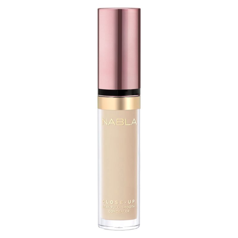 NABLA Close-Up Stay Full Smooth Concealer, Correttore Liquido Alta Coprenza, 4 ml, Tonalità Light Ivory, per occhiaie e imperfezioni, Lunga Tenuta NABLA Close-Up Stay Full Smooth Concealer, Correttore Liquido Alta Coprenza, 4 ml, Tonalità Light Ivory, per occhiaie e imperfezioni, Lunga Tenuta