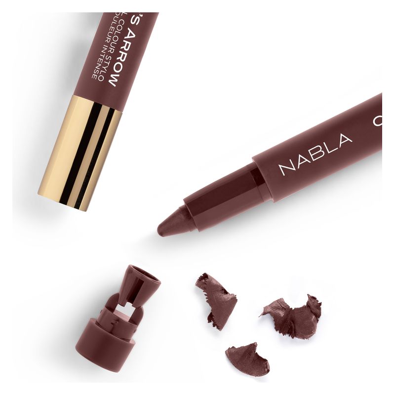 NABLA Cupid's Arrow Full Color Stylo, Matita Occhi #7 Maroon, 0.8 g, Stylo Multifunzione a Lunga Tenuta, Colore Intenso e Texture Cremosa