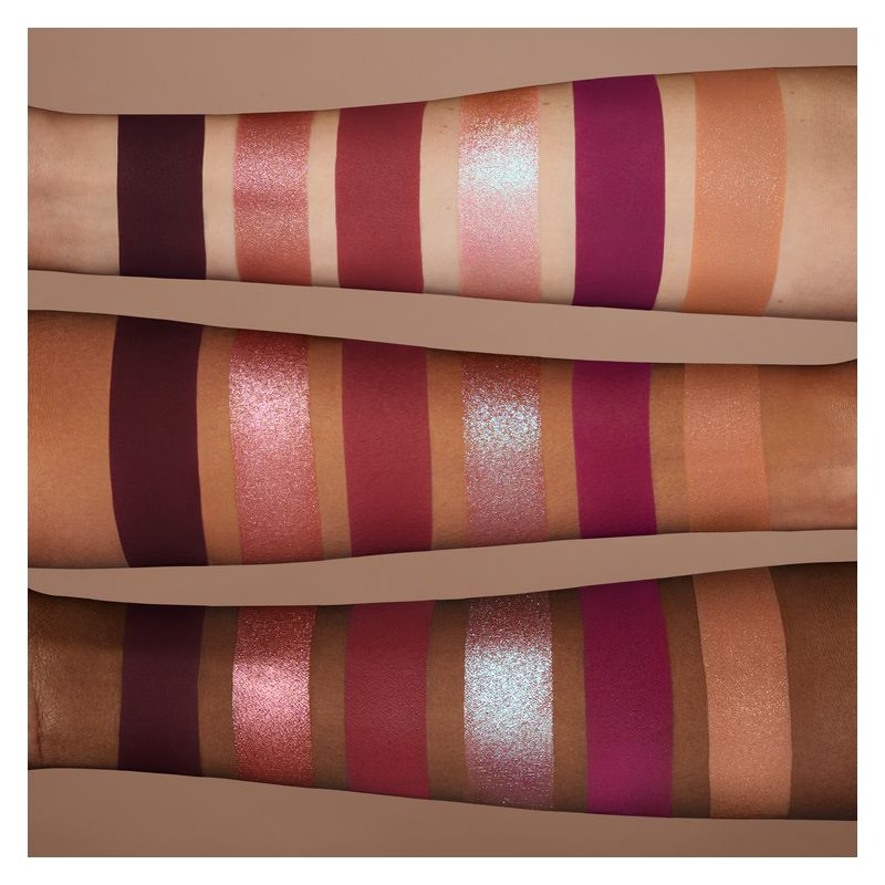 NABLA Cutie Palette Wild Berry, Palette Ombretti 6 Colori, 9 g, Finish Luminosi e Matte, Tonalità Frutti Rossi per un Trucco Occhi Intenso e Vibrante