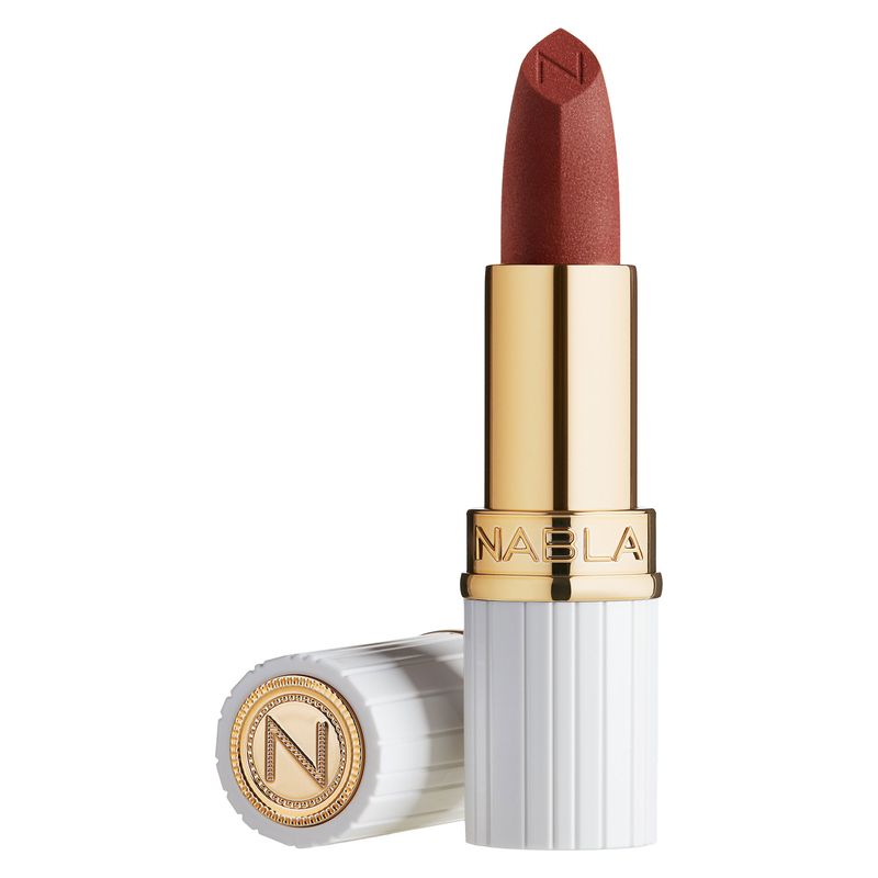NABLA Matte Pleasure Lipstick, Rossetto Opaco Colore HEATWAVE CLAY, 3.5 g, Finish Vellutato Intenso e Comfort a Lunga Tenuta per Labbra Morbide NABLA Matte Pleasure Lipstick, Rossetto Opaco Colore HEATWAVE CLAY, 3.5 g, Finish Vellutato Intenso e Comfort a Lunga Tenuta per Labbra Morbide