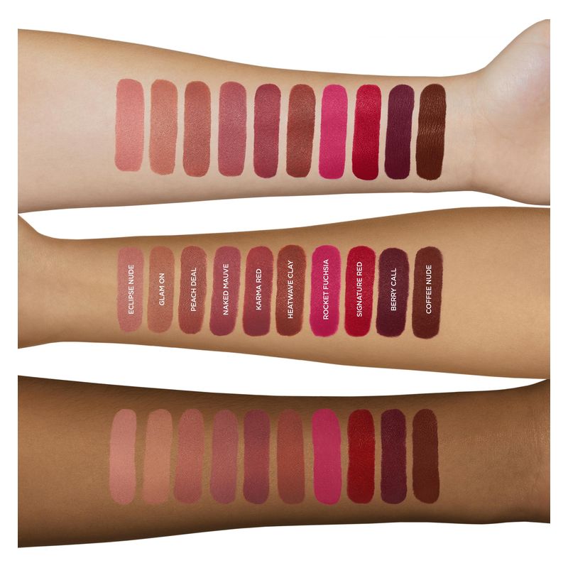 NABLA Matte Pleasure Lipstick, Rossetto Opaco Colore HEATWAVE CLAY, 3.5 g, Finish Vellutato Intenso e Comfort a Lunga Tenuta per Labbra Morbide NABLA Matte Pleasure Lipstick, Rossetto Opaco Colore HEATWAVE CLAY, 3.5 g, Finish Vellutato Intenso e Comfort a Lunga Tenuta per Labbra Morbide