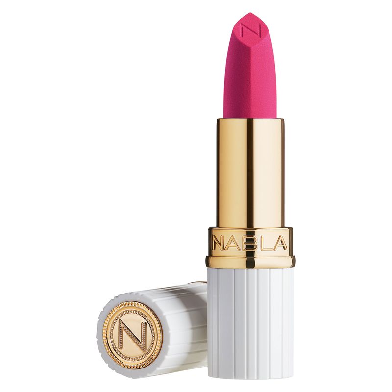 NABLA Matte Pleasure Lipstick, Rossetto Opaco Donna, 3.5 g, Rocket Fuchsia, Lunga Tenuta, Colore Intenso e Labbra Morbide NABLA Matte Pleasure Lipstick, Rossetto Opaco Donna, 3.5 g, Rocket Fuchsia, Lunga Tenuta, Colore Intenso e Labbra Morbide