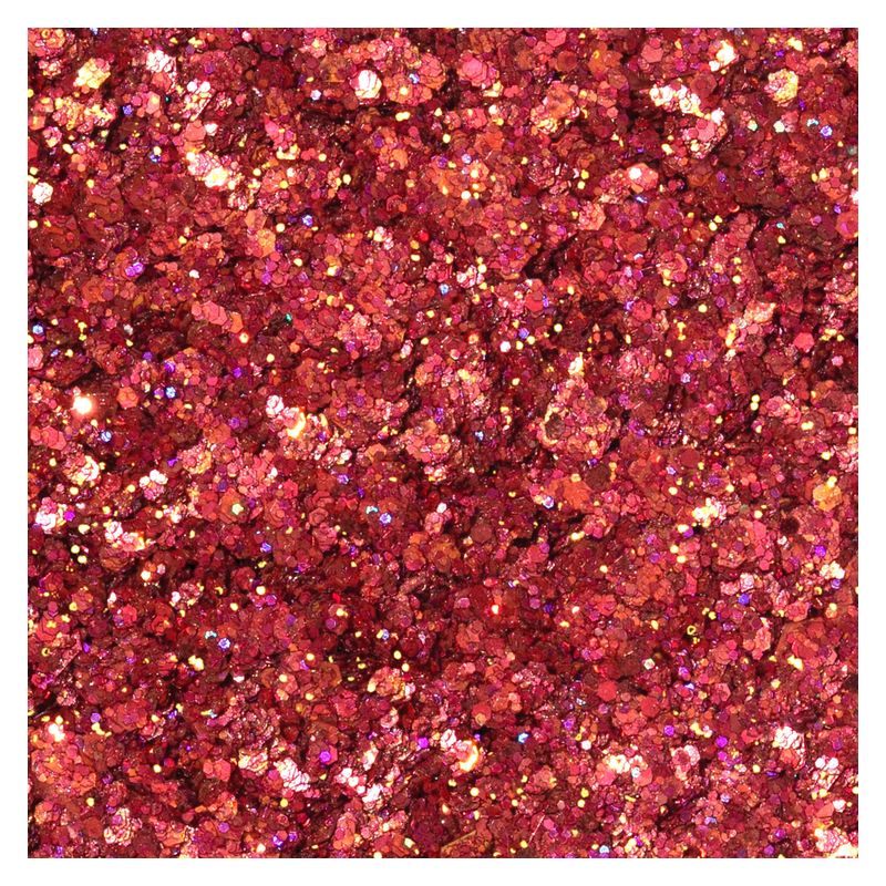 NABLA Ruby Lights Glitter Palette, Palette Ombretti Donna, 4 g, 4 Colori Scintillanti, Lunga Tenuta, Make-up Occhi con Glitter Multidimensionali