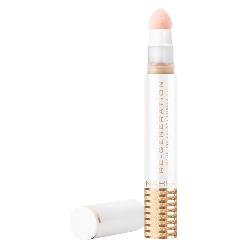NABLA Re-generation Uplifting Creamy Concealer, Correttore Cremoso Lifting, Light Ivory, 3,5 ml, Finish Radioso, Coprenza Media e Lunga Tenuta NABLA Re-generation Uplifting Creamy Concealer, Correttore Cremoso Lifting, Light Ivory, 3,5 ml, Finish Radioso, Coprenza Media e Lunga Tenuta