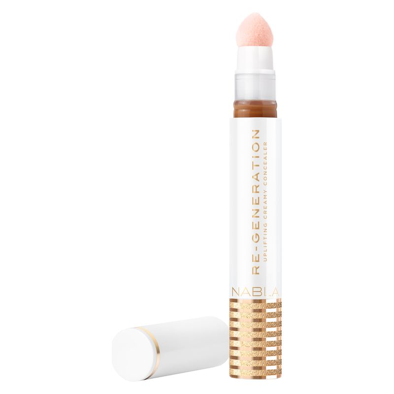 NABLA Re-generation Uplifting Creamy Concealer, Correttore Cremoso Effetto Lifting, Colore Warm Honey, 3.5 ml, Copertura media e lunga tenuta NABLA Re-generation Uplifting Creamy Concealer, Correttore Cremoso Effetto Lifting, Colore Warm Honey, 3.5 ml, Copertura media e lunga tenuta