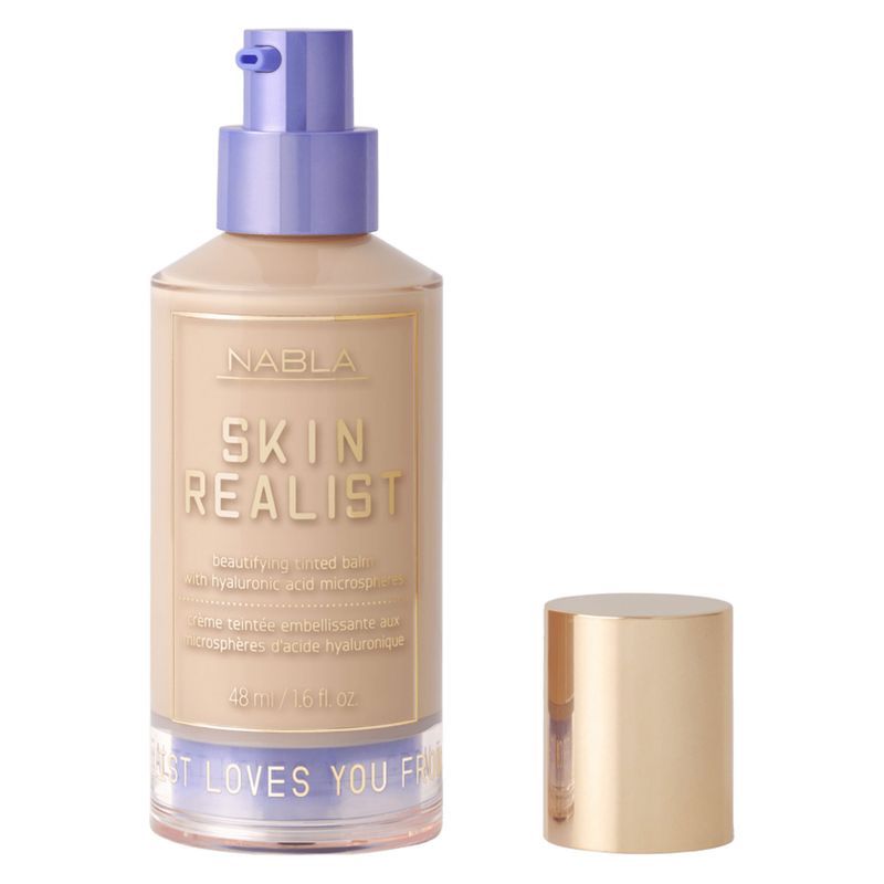 NABLA Skin Realist Beautifying Tinted Balm, Crema Colorata Idratante Donna, 48 ml, Tonalità 1.5 Light, Finish Luminoso con Acido Ialuronico, Make-up NABLA Skin Realist Beautifying Tinted Balm, Crema Colorata Idratante Donna, 48 ml, Tonalità 1.5 Light, Finish Luminoso con Acido Ialuronico, Make-up
