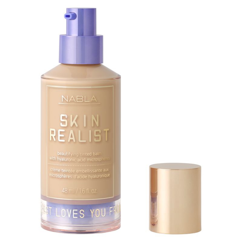 NABLA Skin Realist Beautifying Tinted Balm, Crema Colorata 2 Light, 48 ml, Fondotinta Idratante e Illuminante con Acido Ialuronico, Finish Radioso NABLA Skin Realist Beautifying Tinted Balm, Crema Colorata 2 Light, 48 ml, Fondotinta Idratante e Illuminante con Acido Ialuronico, Finish Radioso