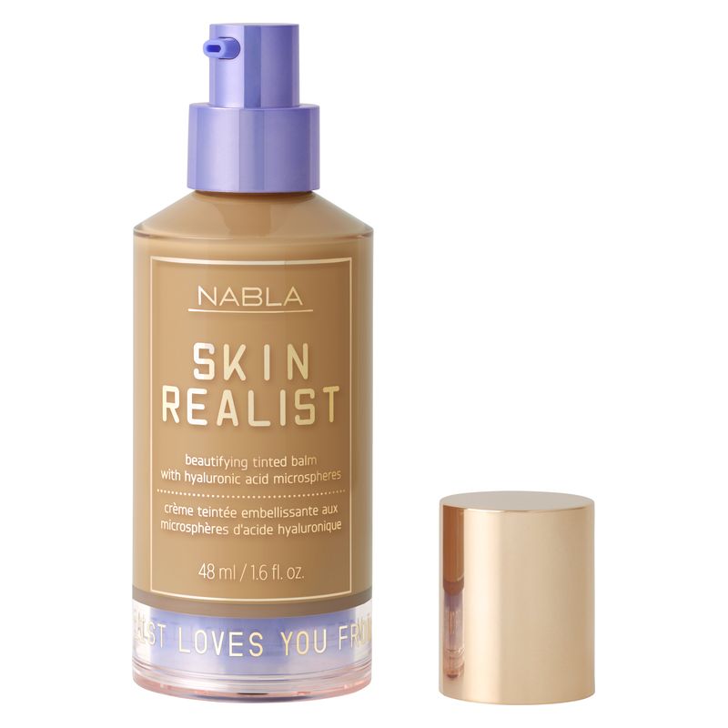 NABLA Skin Realist, Crema Colorata Perfezionatrice, 4 - Medium Tan, 48 ml, con Acido Ialuronico, Idratante e Illuminante, Fondotinta leggero NABLA Skin Realist, Crema Colorata Perfezionatrice, 4 - Medium Tan, 48 ml, con Acido Ialuronico, Idratante e Illuminante, Fondotinta leggero