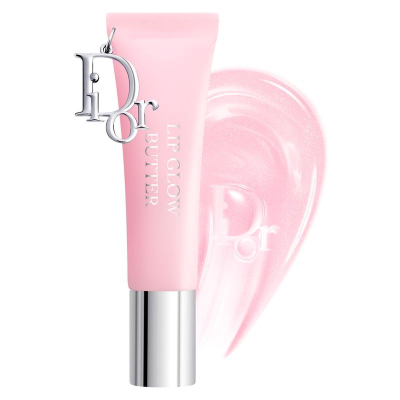 DIOR Dior Addict Lip Glow Butter, Balsamo Labbra Idratante e Brillante, 10 ML, Colore 101 Glazed Pink, Trattamento labbra effetto gloss a lunga tenuta DIOR Dior Addict Lip Glow Butter, Balsamo Labbra Idratante e Brillante, 10 ML, Colore 101 Glazed Pink, Trattamento labbra effetto gloss a lunga tenuta