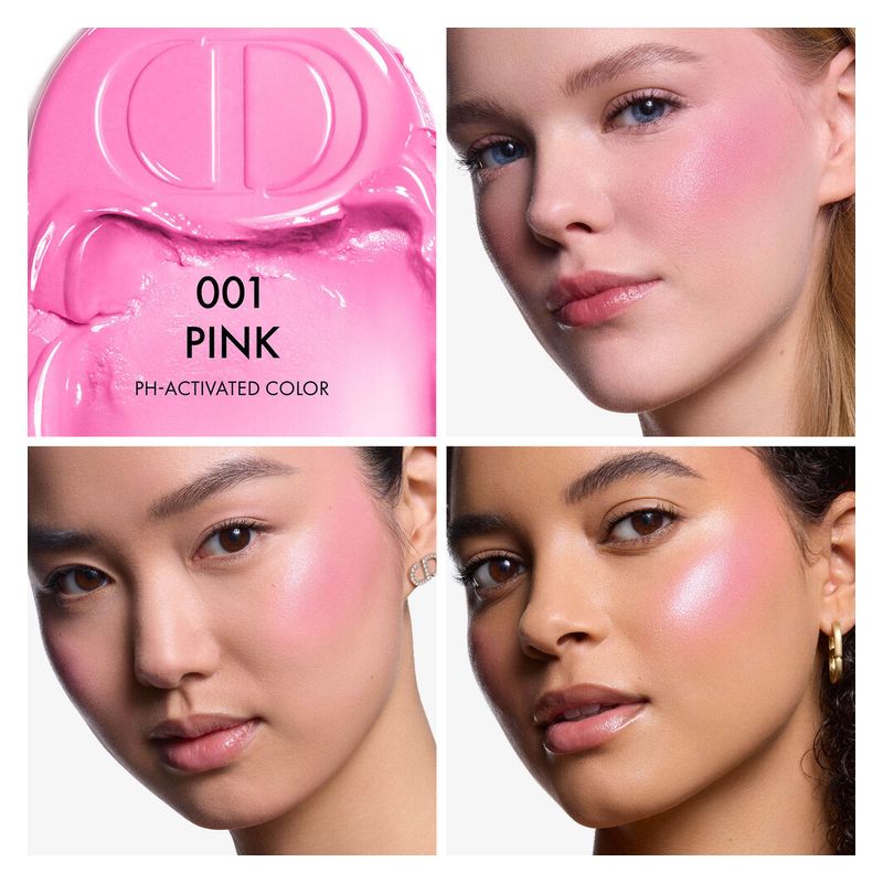 DIOR DIOR BACKSTAGE ROSY GLOW STICK - BLUSH IN STICK COLORATO E LUMINOSO A PH REAGENTE
