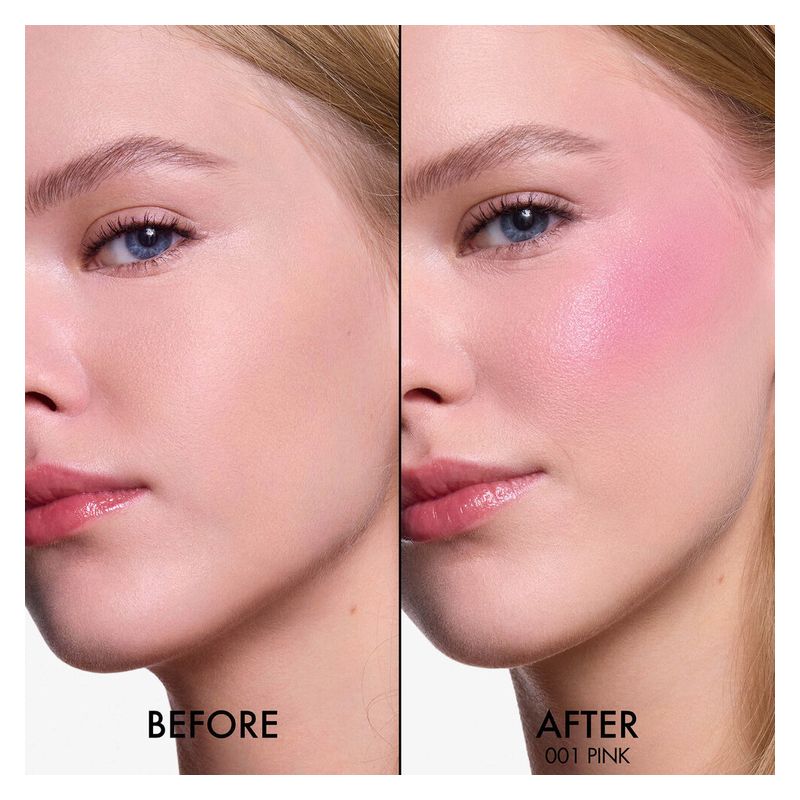 Dior Backstage Rosy Glow Stick, Blush in Stick pH Reagente Donna, 001 Pink, 6 g, Finish Luminoso e Idratante a Lunga Tenuta