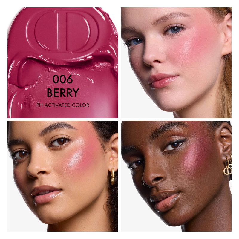 DIOR DIOR BACKSTAGE ROSY GLOW STICK - BLUSH IN STICK COLORATO E LUMINOSO A PH REAGENTE