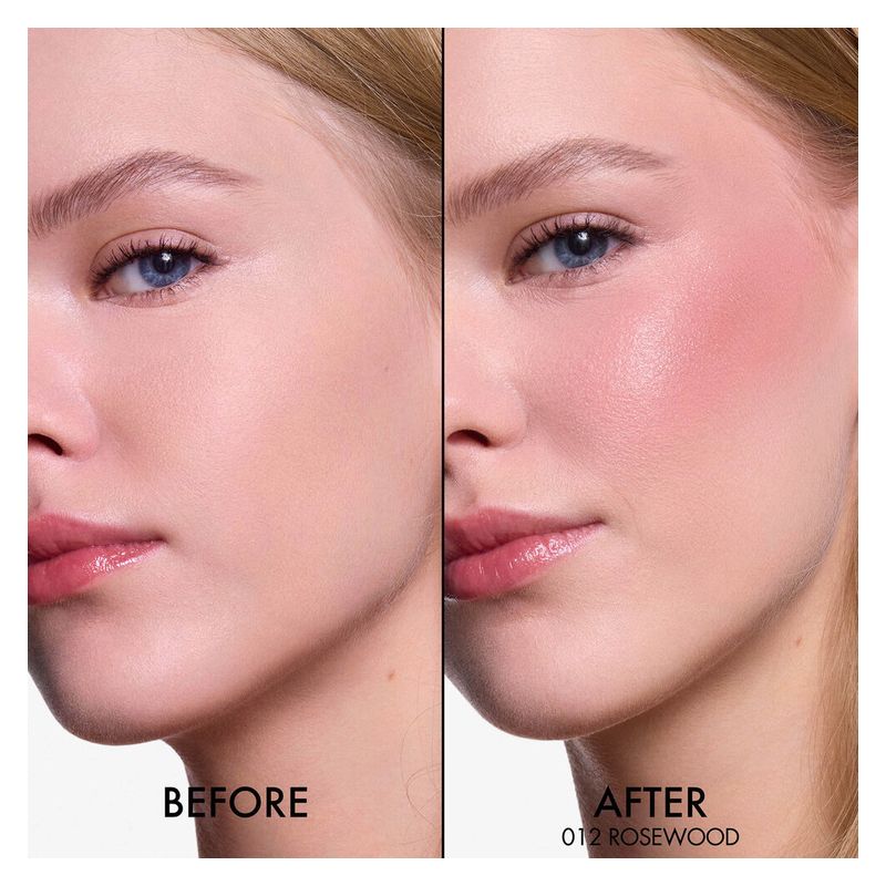 Dior Backstage Rosy Glow Stick, Blush in Stick pH Reagente, 012 Rosewood, 6 g, Finish Luminoso, Fard per un Colorito Sano e Naturale, Make-up Viso