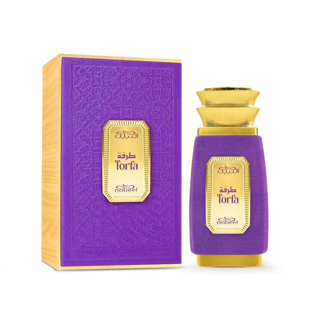 Nabeel Torfa, Eau de Parfum Unisex, 100 ml Spray, Profumo Orientale Fruttato, Fragranza esotica con Mango, Cocco, Vaniglia e Ambra, Lunga durata