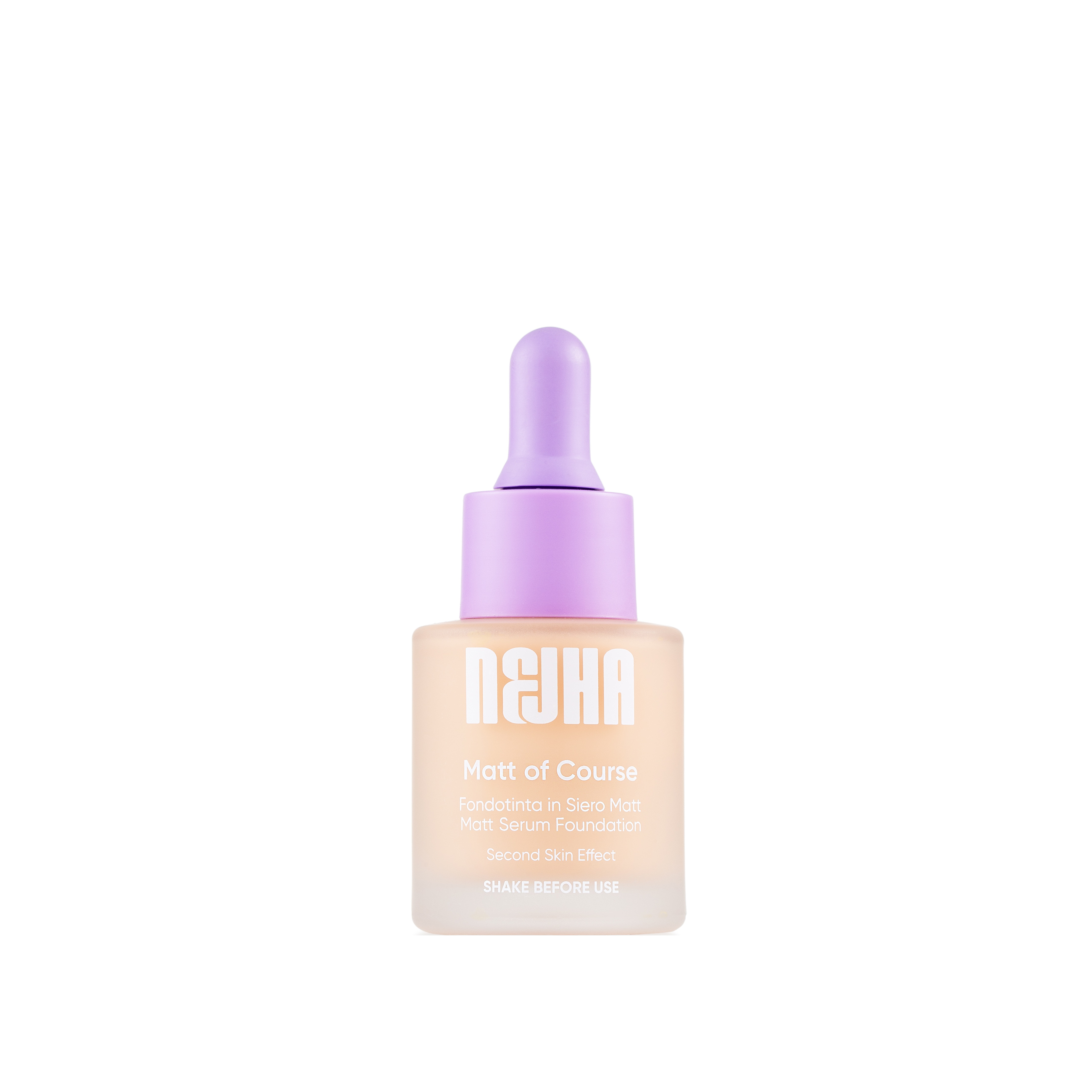 Nejha Matt Of Course, Fondotinta in Siero Matt, Donna, 18 ml, C04 Almond, Finish Satinato Vellutato, Idratante e Seboregolatore con Acido Ialuronico Nejha Matt Of Course, Fondotinta in Siero Matt, Donna, 18 ml, C04 Almond, Finish Satinato Vellutato, Idratante e Seboregolatore con Acido Ialuronico