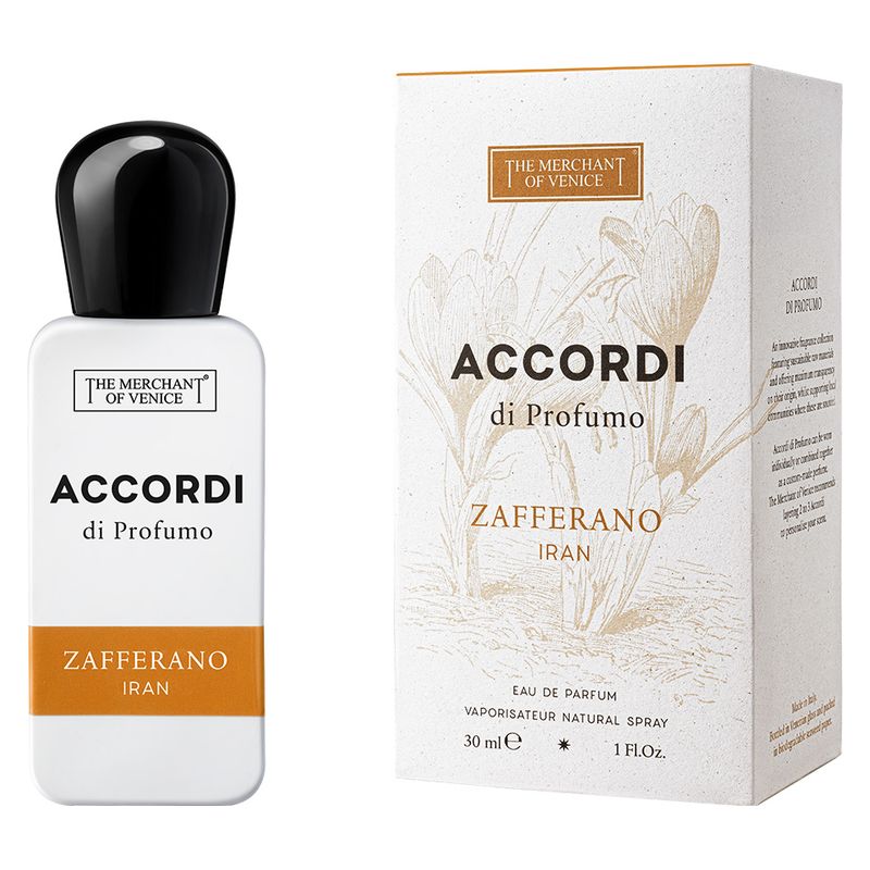 The Merchant Of Venice Accordi Di Profumo Zafferano Iran Eau De Parfum