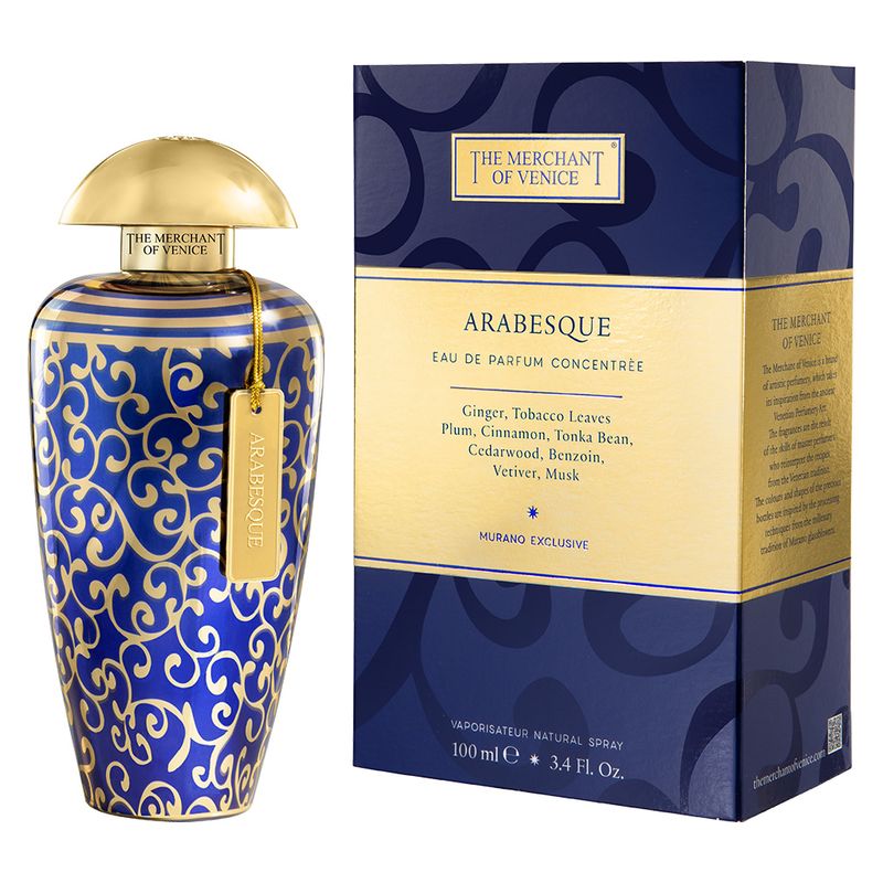 The Merchant Of Venice Arabesque Eau De Parfum Concentrèe Murano Exclusive