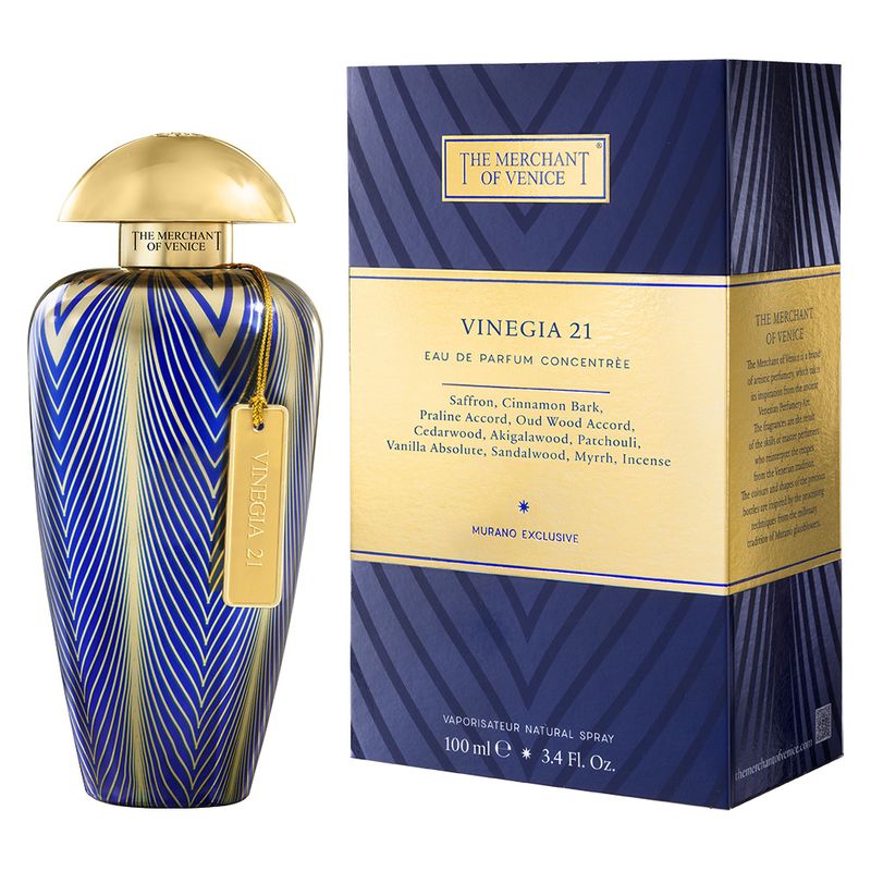 The Merchant Of Venice Vinegia 21 Eau De Parfum Concentrèe Murano Exclusive