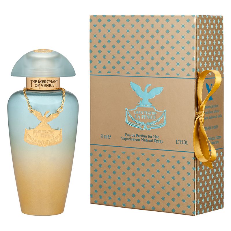 The Merchant Of Venice Gran Teatro La Fenice For Her, Eau de Parfum Donna, 50 ml Spray, Profumo Floreale Orientale Poudrée con Note di Vaniglia