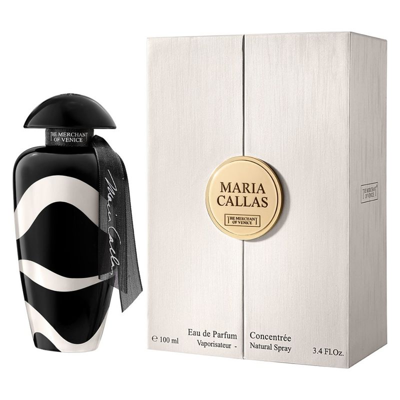 The Merchant Of Venice Maria Callas, Eau de Parfum Donna, 100 ml Spray, Fragranza Floreale Legnosa, Profumo Chypre Moderno ed Elegante