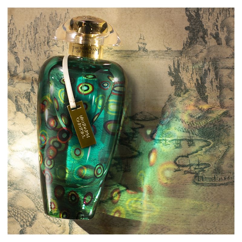 The Merchant Of Venice Murano Collection Mandarin Carnival, Eau de Parfum Unisex, 100 ml Spray, Profumo agrumato e floreale
