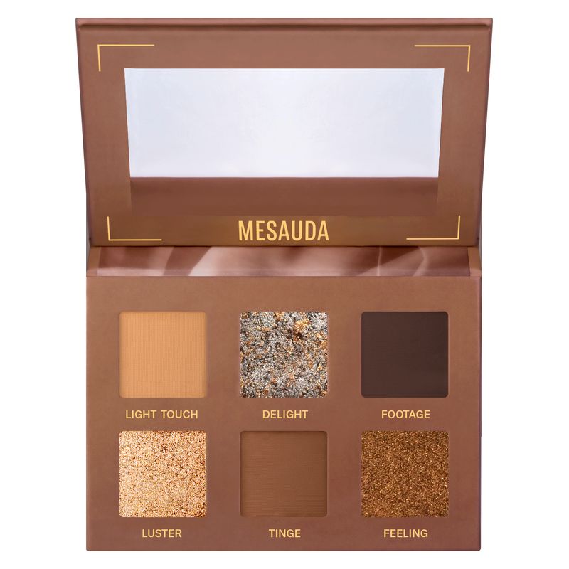 Palette Ombretti MESAUDA Bare Harmony - 6 Colori Unici
