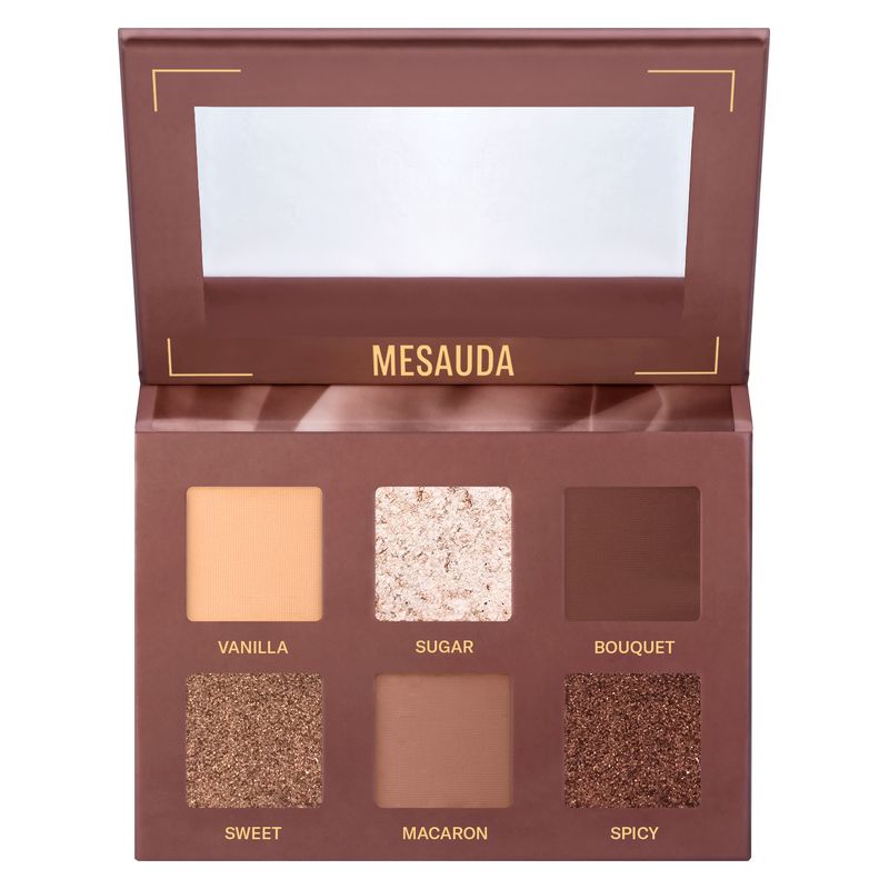 MESAUDA BARE HARMONY - Palette da 6 ombretti