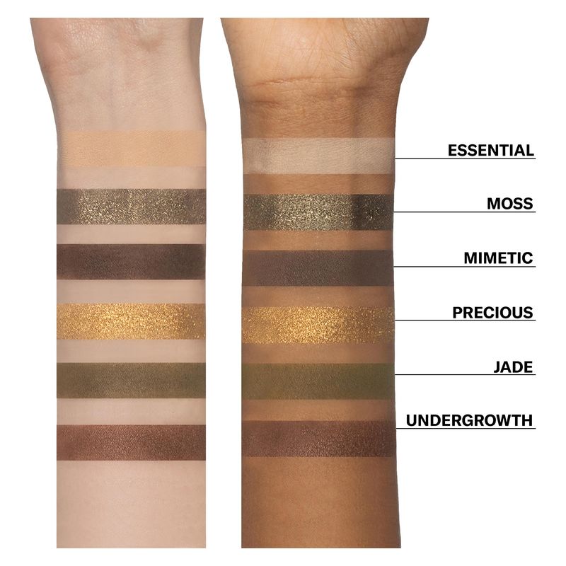 MESAUDA BARE HARMONY - Palette da 6 ombretti