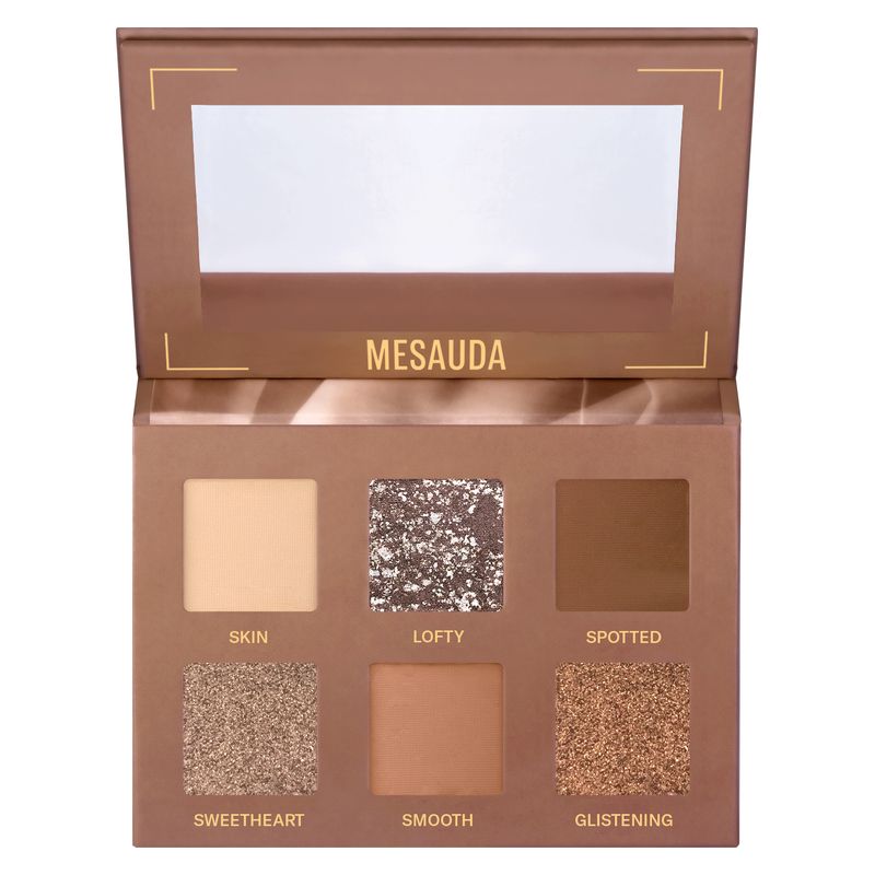 MESAUDA BARE HARMONY - Palette da 6 ombretti