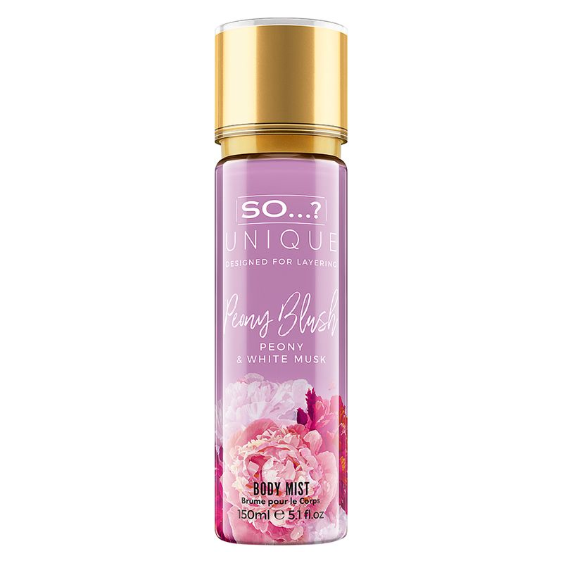 SO...? UNIQUE BODY MIST PEONY BLUSH