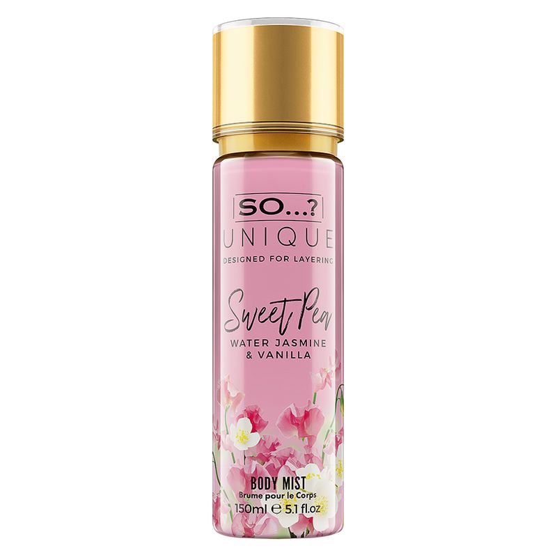 SO...? UNIQUE BODY MIST SWEET PEA