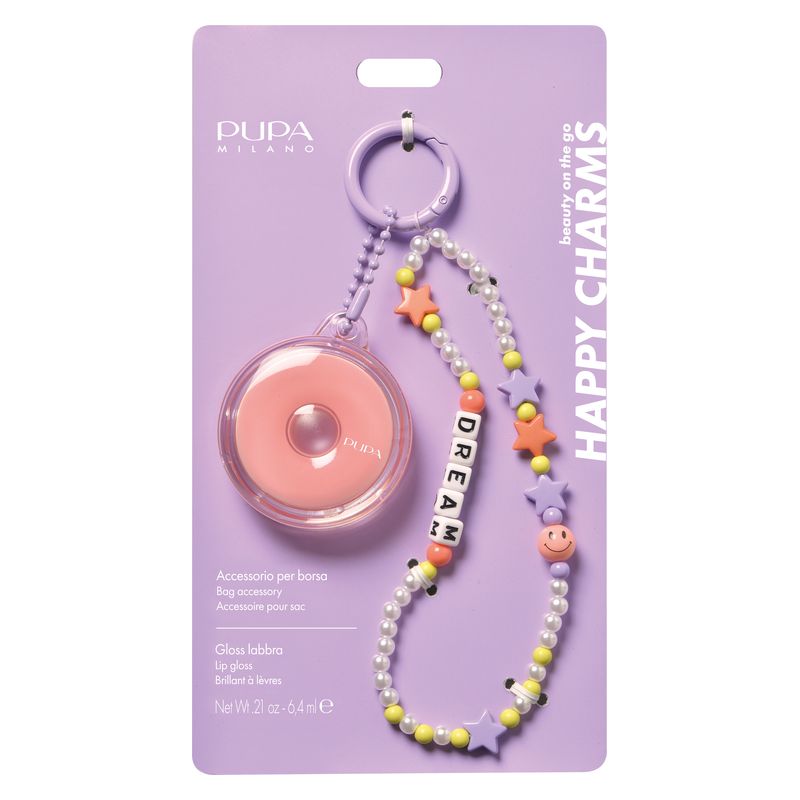 Pupa Happy Charms - Lip gloss e accessori multiuso