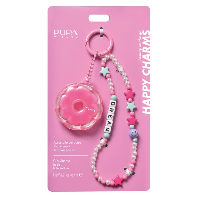 Pupa Happy Charms - Lip gloss e accessori multiuso