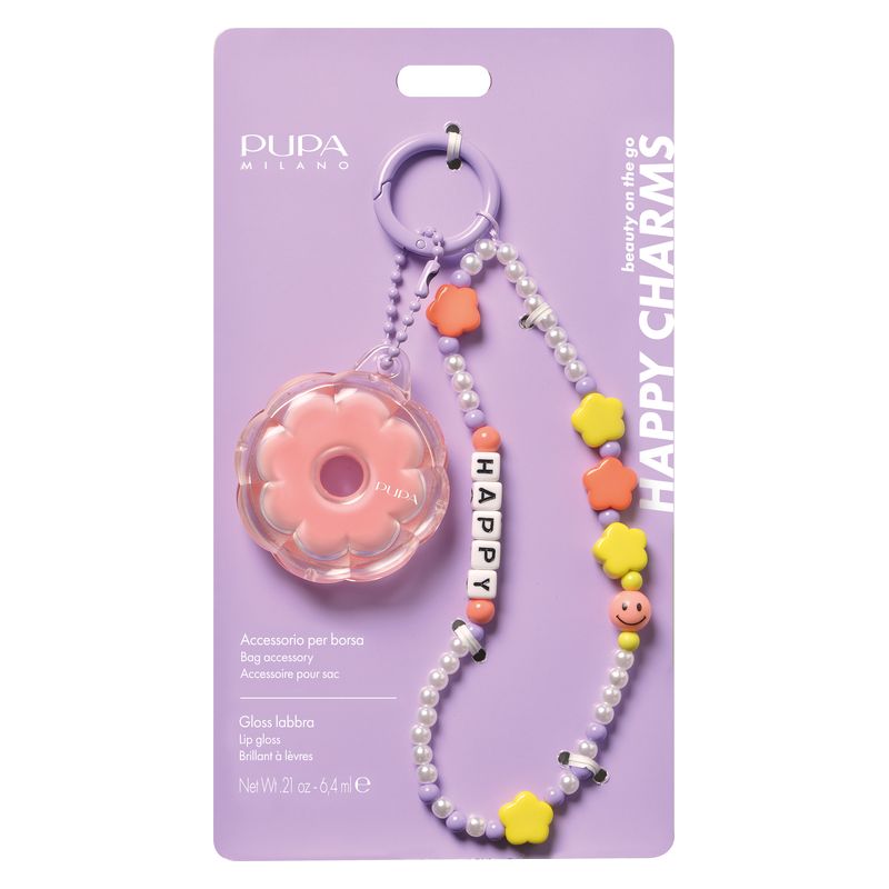 Pupa Happy Charms - Lip gloss e accessori multiuso
