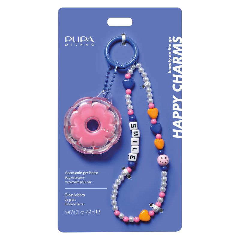 Pupa Happy Charms - Lip gloss e accessori multiuso