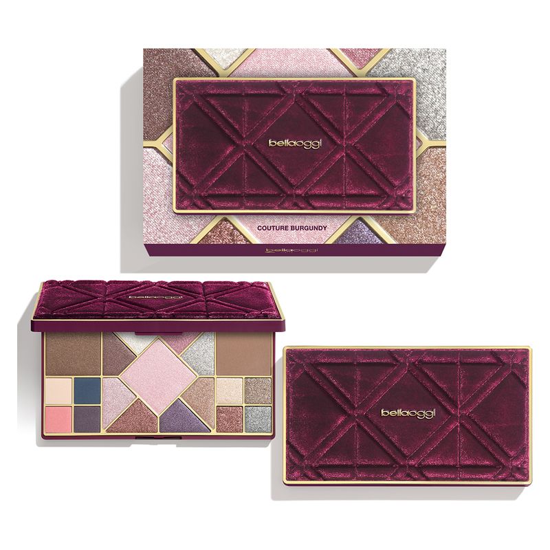 BELLAOGGI TROUSSE COUTURE BURGUNDY LARGE