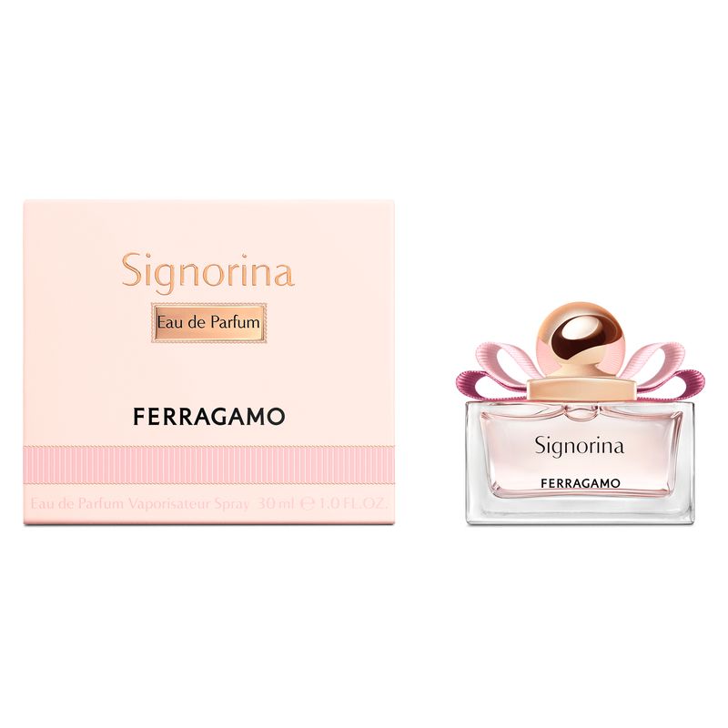 Salvatore Ferragamo Signorina, Eau de Parfum Donna, 30 ml Spray, Profumo Floreale Fruttato con note di Pannacotta, Pepe Rosa e Gelsomino, Idea Regalo Salvatore Ferragamo Signorina, Eau de Parfum Donna, 30 ml Spray, Profumo Floreale Fruttato con note di Pannacotta, Pepe Rosa e Gelsomino, Idea Regalo