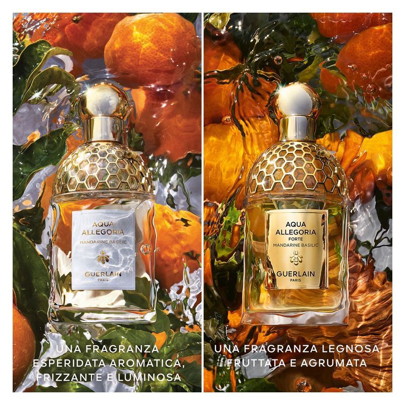 Guerlain Aqua Allegoria Mandarine Basilic, Eau de Toilette Donna, 40 ml Spray, Fragranza agrumata e aromatica, Profumo femminile fresco e frizzante Guerlain Aqua Allegoria Mandarine Basilic, Eau de Toilette Donna, 40 ml Spray, Fragranza agrumata e aromatica, Profumo femminile fresco e frizzante