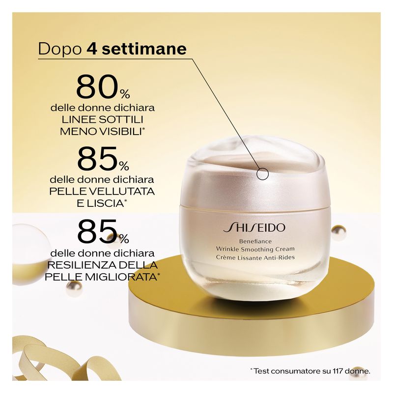 Shiseido - COFANETTO BENEFIANCE WRINKLE SMOOTHING CREAM