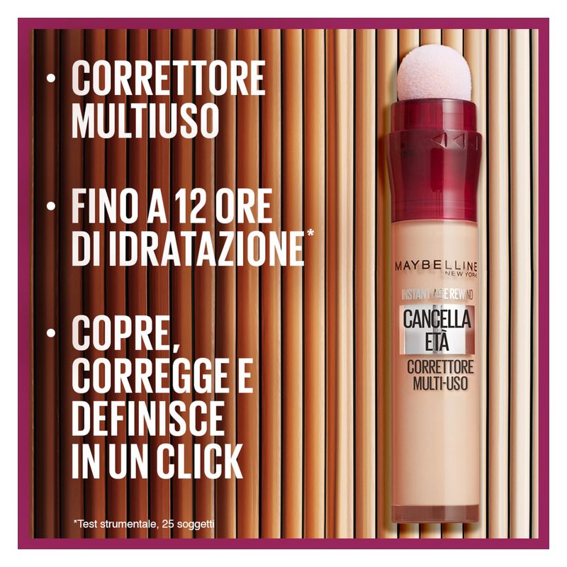 Maybelline - INSTANT ANTI-AGE CANCELLA ETà CORRETTORE MULTI-USO Maybelline - INSTANT ANTI-AGE CANCELLA ETà CORRETTORE MULTI-USO